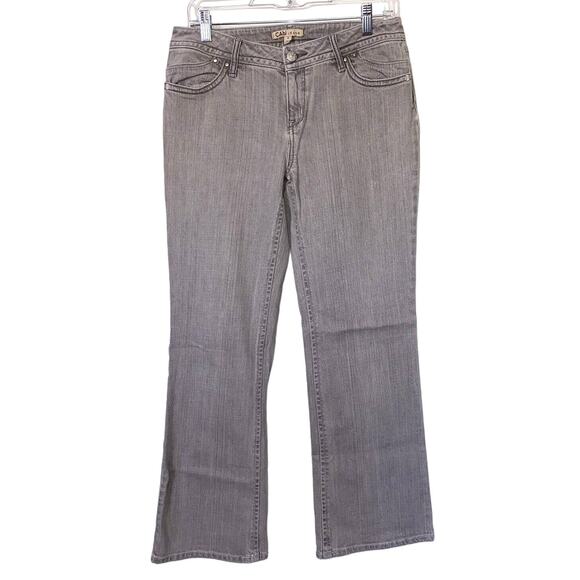 CAbi Jeans Womens Size 8 Gray Contemporary Fit Boot Cut Cowboy * - Picture 1 of 3